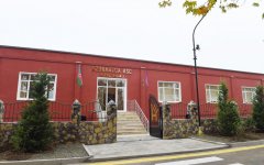 Ilham Aliyev attends opening of Fuzuli carpet factory (PHOTO)