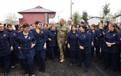 Ilham Aliyev attends opening of Fuzuli carpet factory (PHOTO)