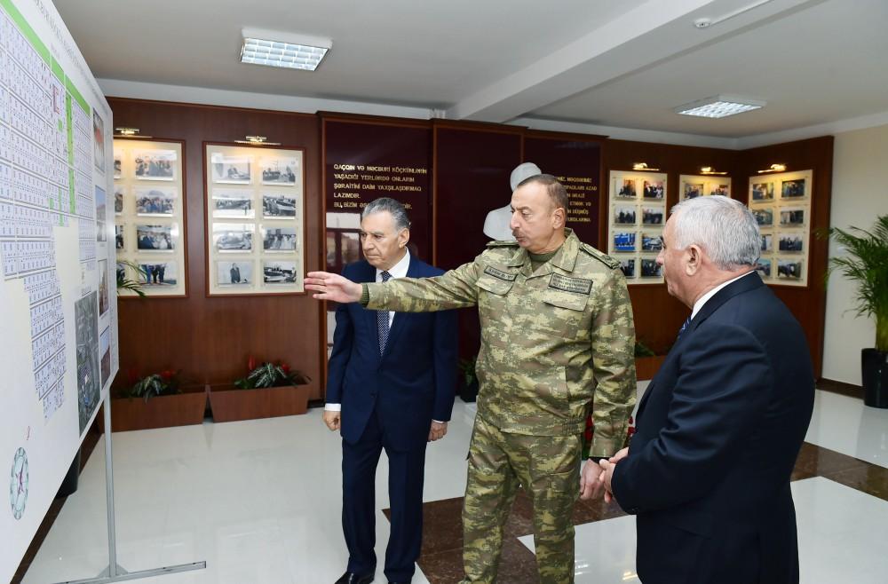 Ilham Aliyev views new residential settlement for IDPs in Fuzuli (PHOTO)