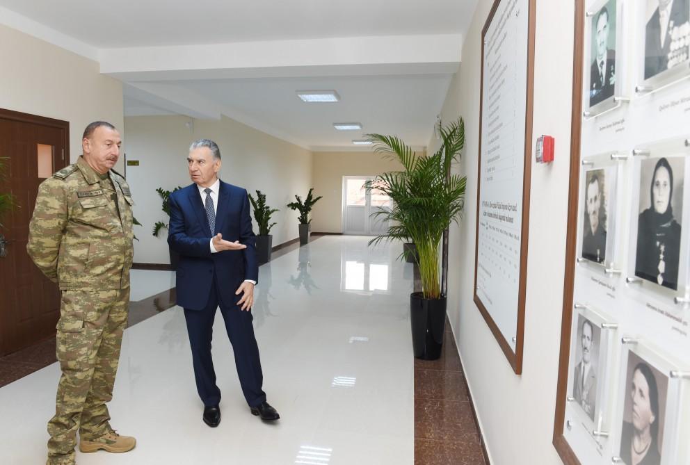 Ilham Aliyev views new residential settlement for IDPs in Fuzuli (PHOTO)