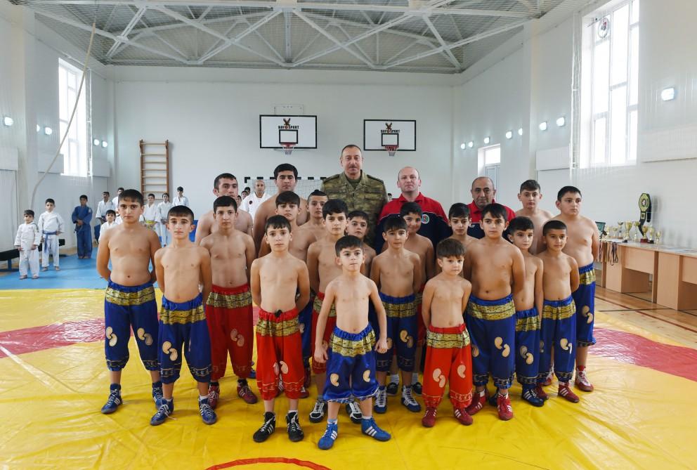 Ilham Aliyev views new residential settlement for IDPs in Fuzuli (PHOTO)