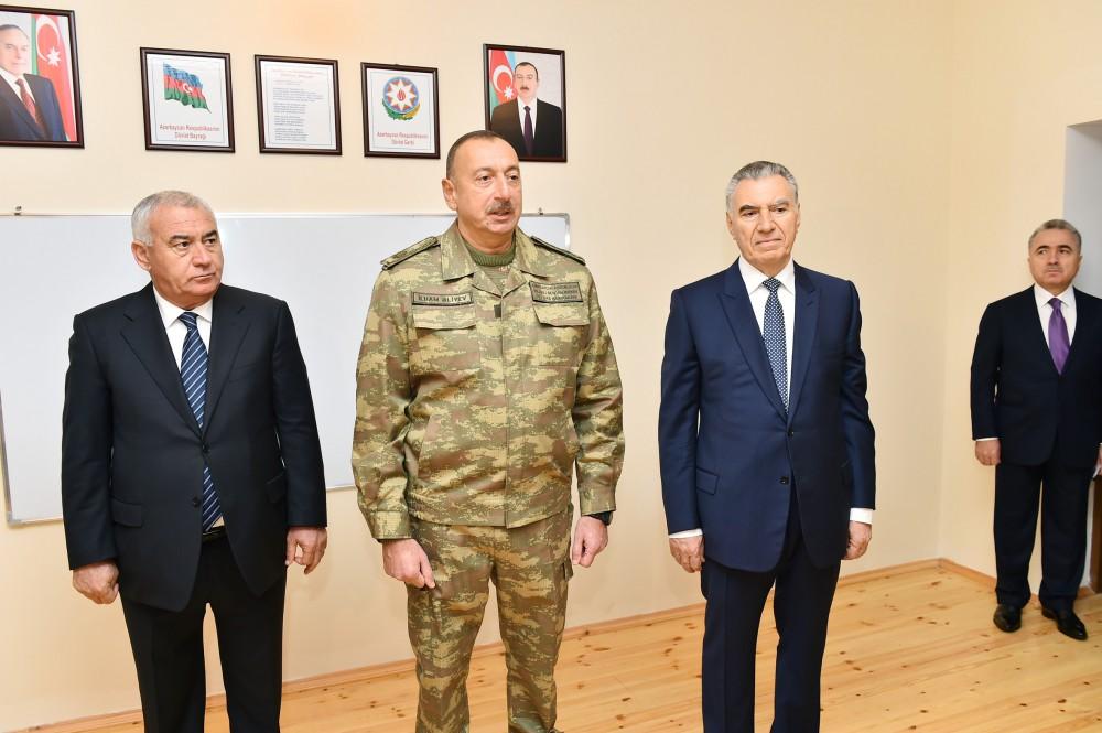 Ilham Aliyev views new residential settlement for IDPs in Fuzuli (PHOTO)