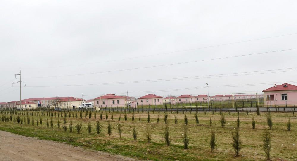 Ilham Aliyev views new residential settlement for IDPs in Fuzuli (PHOTO)