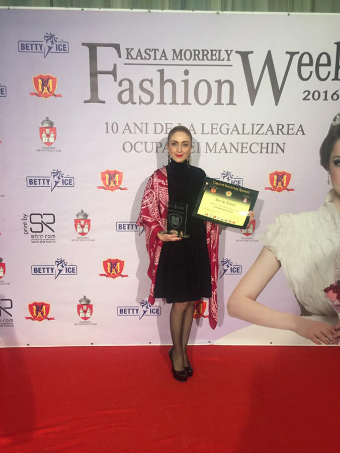 Гюльнара Халилова удостоена высшей премии Creative Industries Awards в Румынии (ВИДЕО, ФОТО)