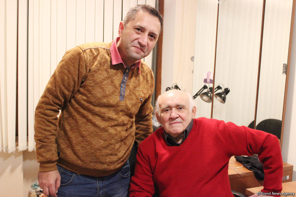 Последнее интервью в Баку Расми Джабраилова: "Уйти на пенсию означает мгновенную смерть". Роли в азербайджанских фильмах (ФОТО)