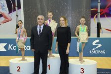 Награждены победители XXIII первенства Азербайджана и III Кубка регионов по художественной гимнастике (ФОТО)