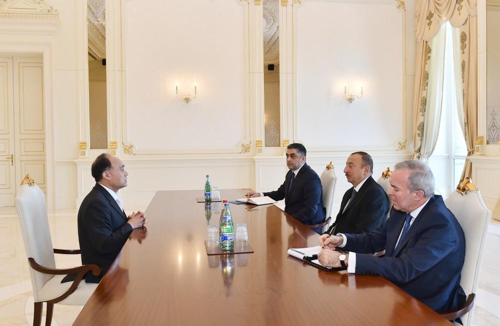 Ilham Aliyev meets secretary general of Int’l Telecommunication Union