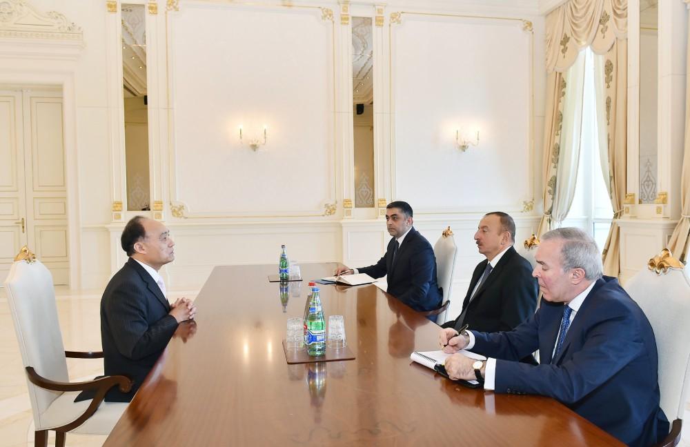 Ilham Aliyev meets secretary general of Int’l Telecommunication Union