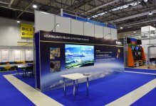 Ilham Aliyev, his spouse view BakuTel 2016 (PHOTO)