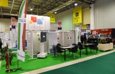 Ilham Aliyev, his spouse view BakuTel 2016 (PHOTO)