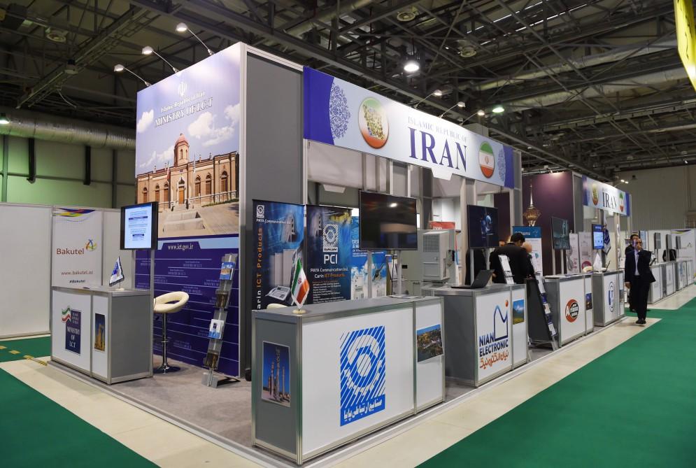 Ilham Aliyev, his spouse view BakuTel 2016 (PHOTO)