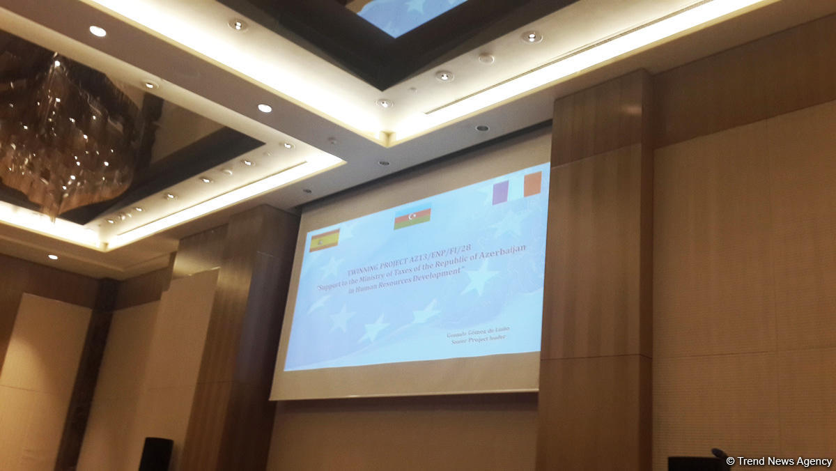 Azerbaijani ministry completes joint twinning project with EU (PHOTO)