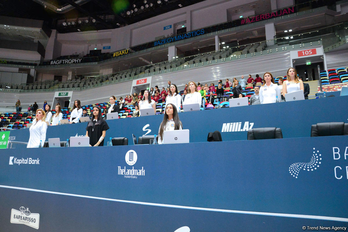 Two gymnastics championships kick off in Baku (PHOTO)
