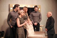 Омар Эльдаров в гостях у азербайджанских телезвезд (ФОТО/ВИДЕО)