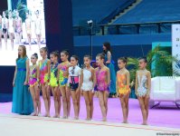 В Баку состоялась церемония награждения призеров XXIII Чемпионата и Первенства Баку по художественной гимнастике(ФОТО)