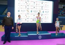 В Баку состоялась церемония награждения призеров XXIII Чемпионата и Первенства Баку по художественной гимнастике(ФОТО)