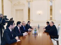 Президент Азербайджана принял главу МИД Турции