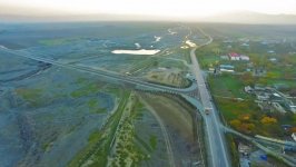 President Aliyev attends opening of new bridge over Tartar River (PHOTO)