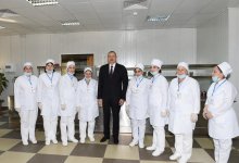 Президент  Азербайджана, Верховный главнокомандующий ВС Ильхам Алиев принял участие в открытии N-ской воинской  части в Тертере (ФОТО)