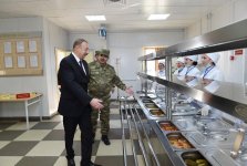 Президент  Азербайджана, Верховный главнокомандующий ВС Ильхам Алиев принял участие в открытии N-ской воинской  части в Тертере (ФОТО)
