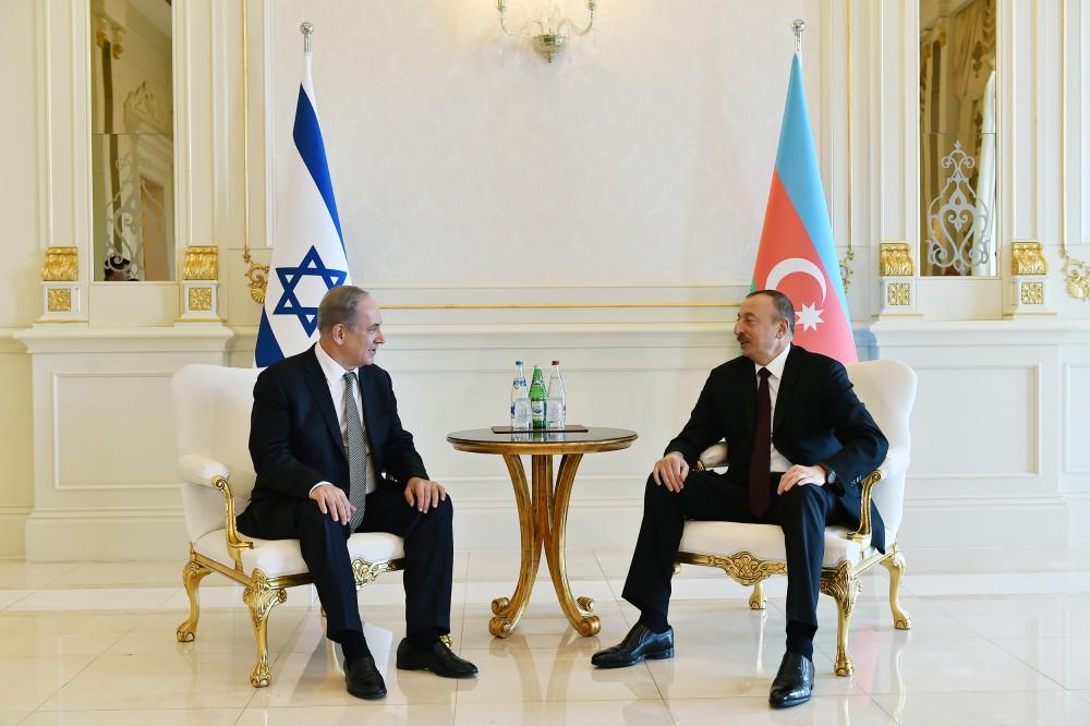 Ilham Aliyev, Benjamin Netanyahu hold one-on-one meeting