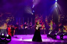 Лейла Алиева посетила детский музыкальный фестиваль эстрадной песни «Зима» (ФОТО)