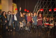 Азербайджанские звезды на закрытом показе "Елки 5" в Park Cinema  (ВИДЕО)