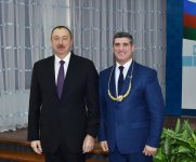 Ilham Aliyev attends event dedicated to sport results of 2016 (PHOTO)