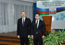 Ilham Aliyev attends event dedicated to sport results of 2016 (PHOTO)