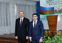 Ilham Aliyev attends event dedicated to sport results of 2016 (PHOTO)