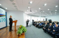 Ilham Aliyev attends event dedicated to sport results of 2016 (PHOTO)