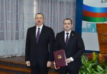 Ilham Aliyev attends event dedicated to sport results of 2016 (PHOTO)