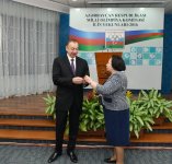 Ilham Aliyev attends event dedicated to sport results of 2016 (PHOTO)