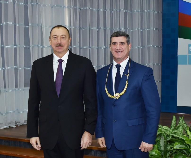 Ilham Aliyev attends event dedicated to sport results of 2016 (PHOTO)
