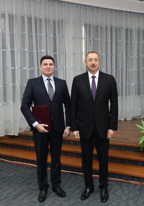 Ilham Aliyev attends event dedicated to sport results of 2016 (PHOTO)