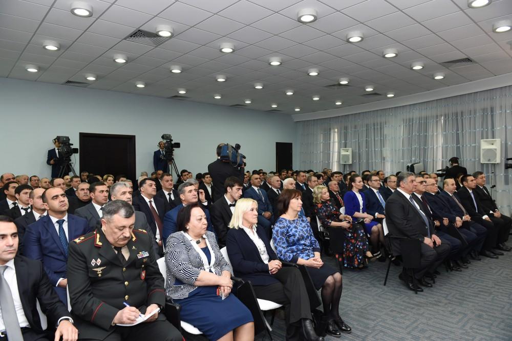 Ilham Aliyev attends event dedicated to sport results of 2016 (PHOTO)