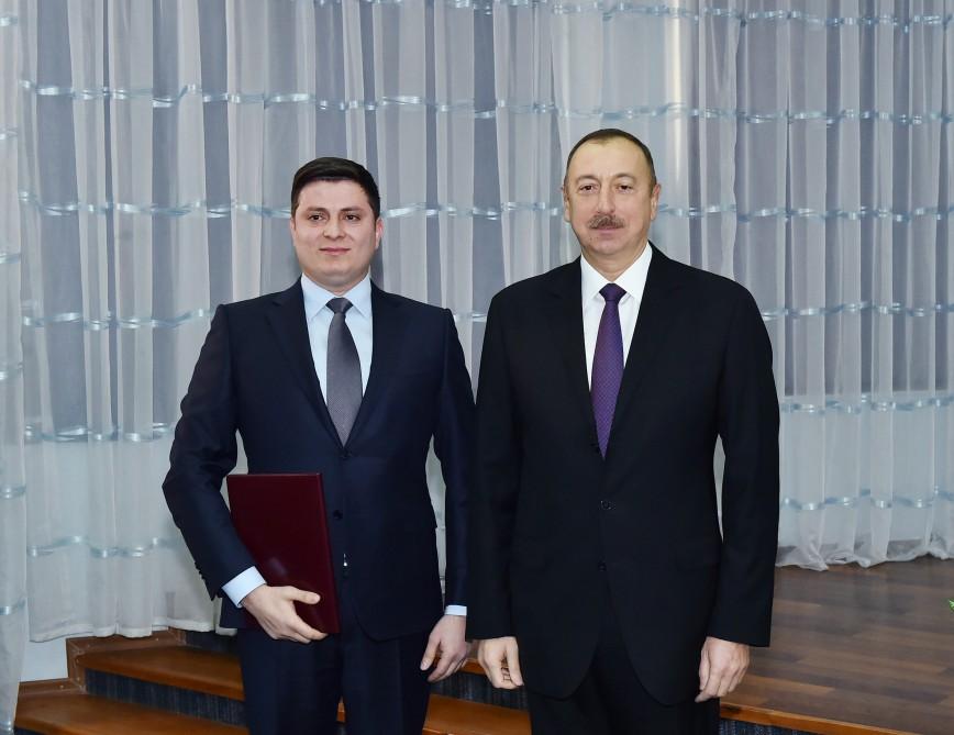Ilham Aliyev attends event dedicated to sport results of 2016 (PHOTO)