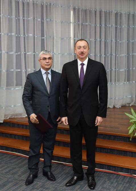 Ilham Aliyev attends event dedicated to sport results of 2016 (PHOTO)