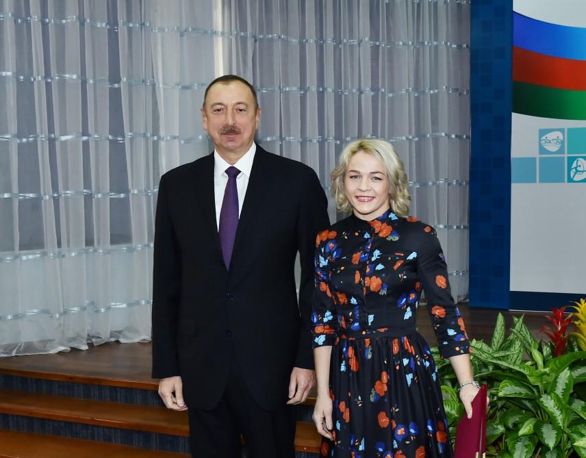 Ilham Aliyev attends event dedicated to sport results of 2016 (PHOTO)