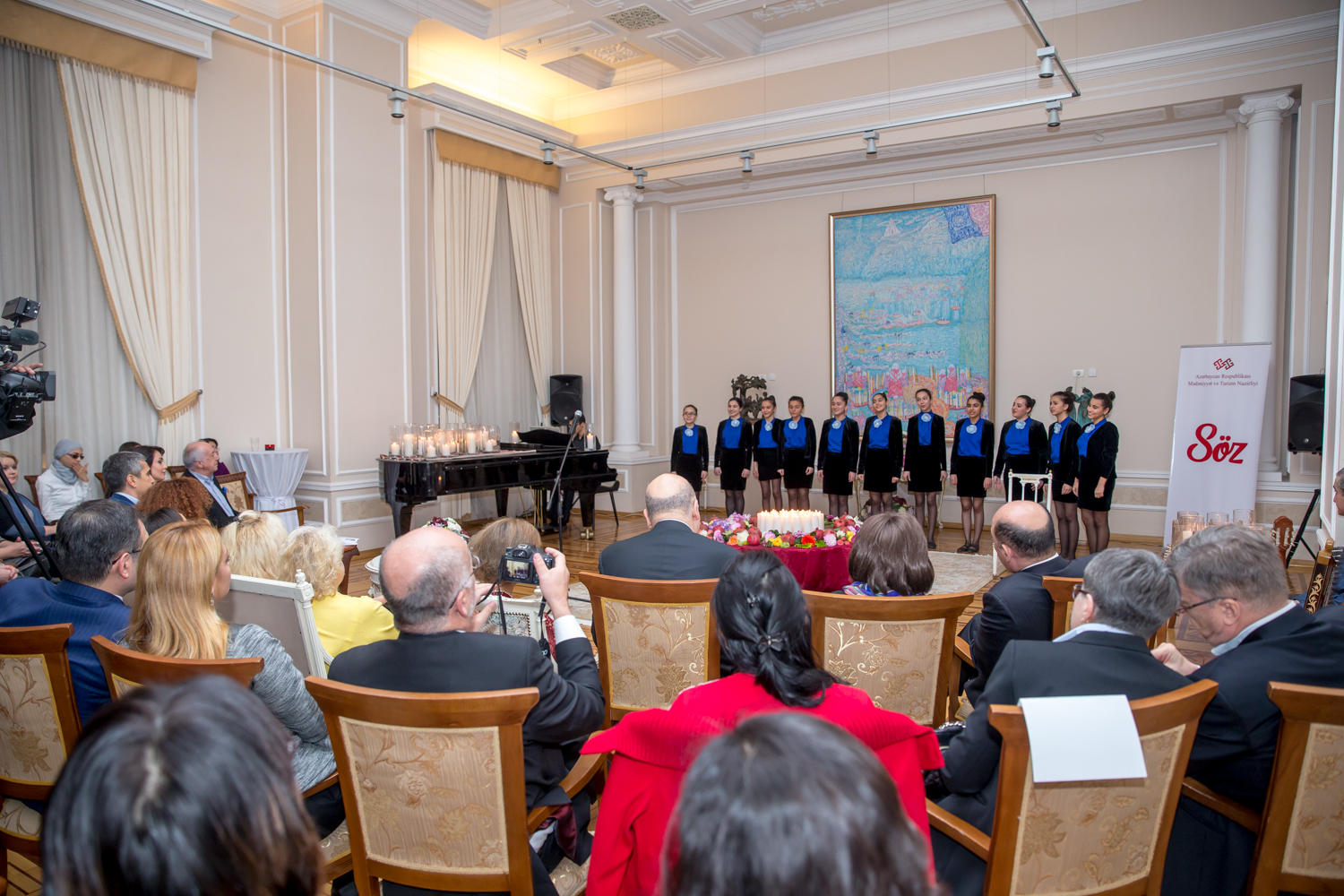 Baku hosts poetry night initiated by Leyla Aliyeva (PHOTO)