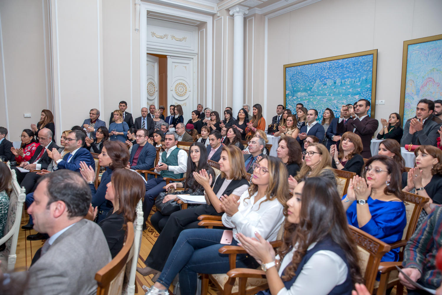 Baku hosts poetry night initiated by Leyla Aliyeva (PHOTO)