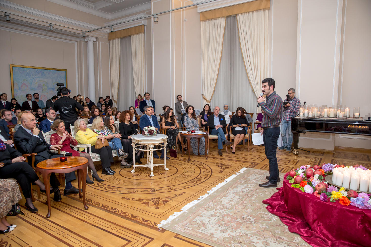 Baku hosts poetry night initiated by Leyla Aliyeva (PHOTO)
