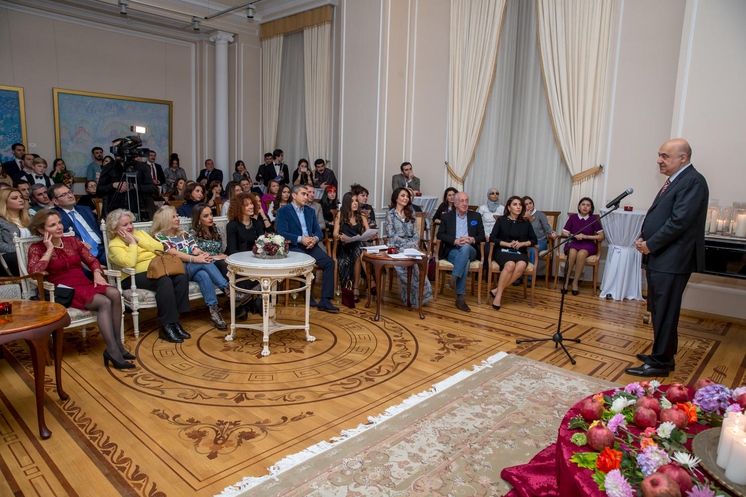 Baku hosts poetry night initiated by Leyla Aliyeva (PHOTO)