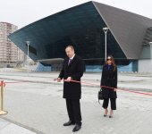 Ilham Aliyev, his spouse open new park in Baku  (PHOTO)