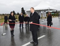 Ilham Aliyev inaugurates section of Gala-Pirallahi highway  (PHOTO)