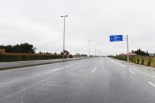 Ilham Aliyev inaugurates section of Gala-Pirallahi highway  (PHOTO)