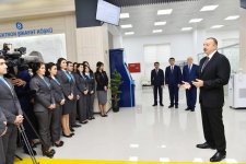 Ilham Aliyev attends opening of "ASAN Kommunal" Center in Baku  (PHOTO)