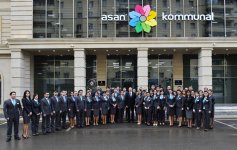Ilham Aliyev attends opening of "ASAN Kommunal" Center in Baku  (PHOTO)