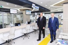 Ilham Aliyev attends opening of "ASAN Kommunal" Center in Baku  (PHOTO)
