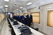 Ilham Aliyev attends opening of "ASAN Kommunal" Center in Baku  (PHOTO)